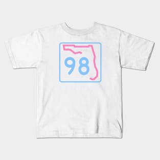 HWY 98 Florida Kids T-Shirt